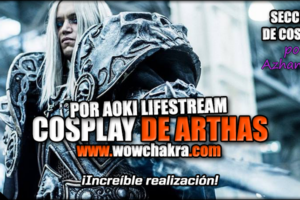 Cosplay de Arthas por Aoki Lifestream
