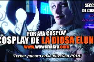 Cosplay de la Diosa Elune por Aya Cosplay