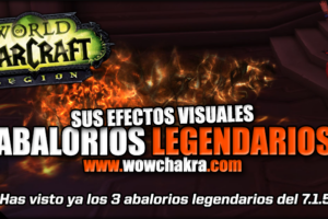 Nuevos Abalorios Legendarios Parche 7.1.5