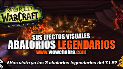 Nuevos Abalorios Legendarios Parche 7.1.5