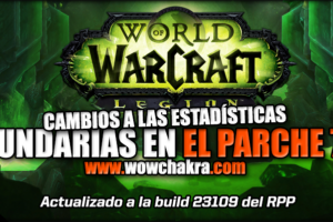 Cambios a las Estadísticas secundarias en el Parche 7.1.5