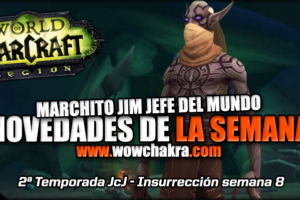 Novedades Jefe del Mundo Marchito Jim