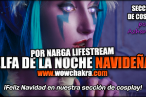 Cosplay de Elfa de la Noche Navideña
