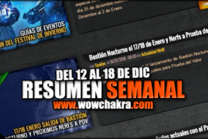 Resumen semanal wowchakra