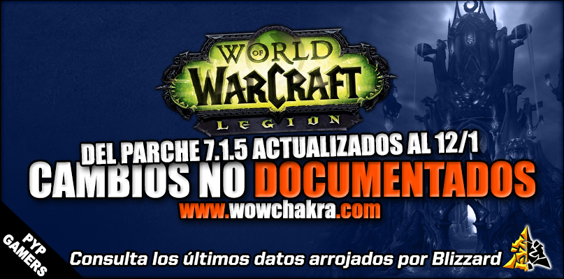 Cambios no documentados del Parche 7.1.5