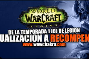 Actualización recompensas JcJ Temporada 1 Legion