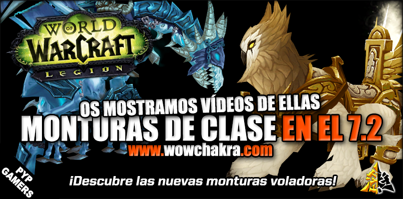 Monturas voladoras de clase en el Parche 7.2
