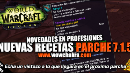 Recetas Parche 7.1.5