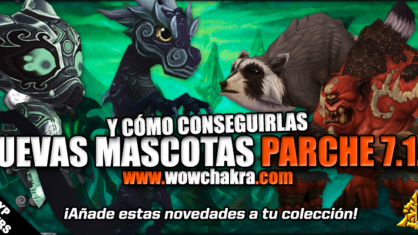 Nuevas Mascotas Parche 7.1.5