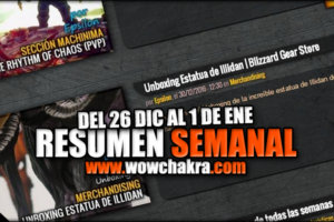 Resumen semanal wowchakra
