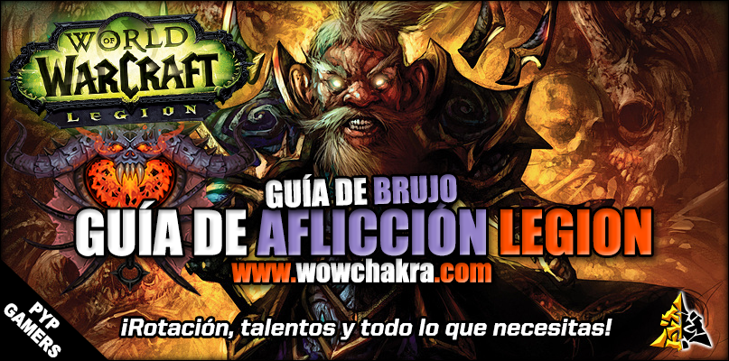 Guía de Brujo Aflicción para Legion