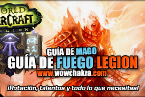 Guía de Mago Fuego para Legion