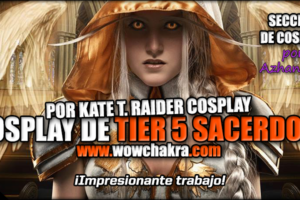 Cosplay de Tier 5 de Sacerdote por T. Raider Cosplay