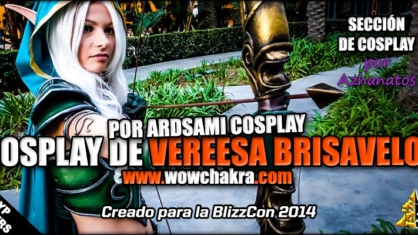 Cosplay de Vereesa Brisaveloz por Ardsami cosplay