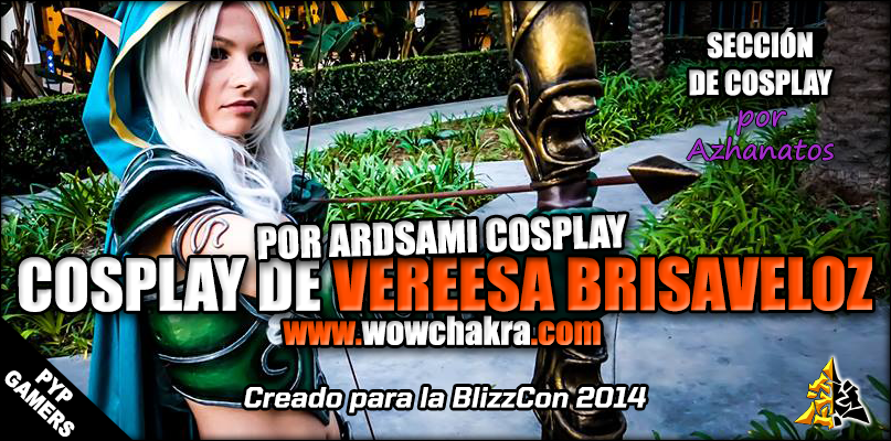 Cosplay de Vereesa Brisaveloz por Ardsami cosplay