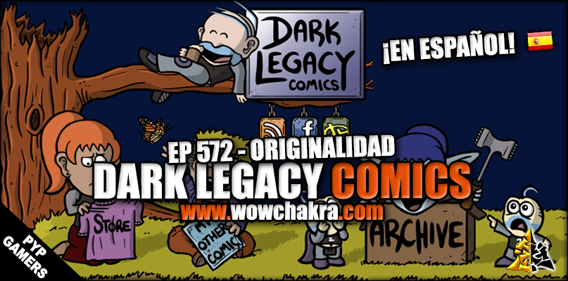 Dark Legacy Comics 572 Originalidad