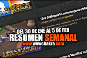 Resumen semanal wowchakra