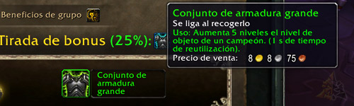 Conjunto Armadura
