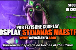 Cosplay de Sylvanas Maestra por Feyische Cosplay