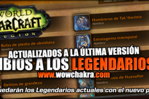 Cambios a los Legendarios 7.2