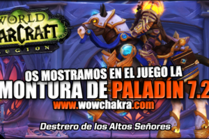 Montura de Paladín en el Parche 7.2