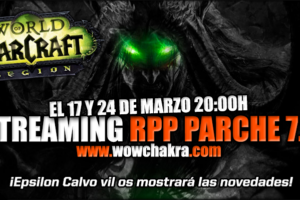 Streamings de Legion RPP Parche 7.2