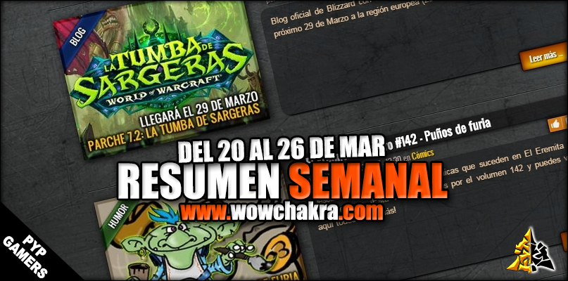 Resumen semanal wowchakra