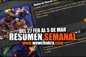 Resumen semanal wowchakra
