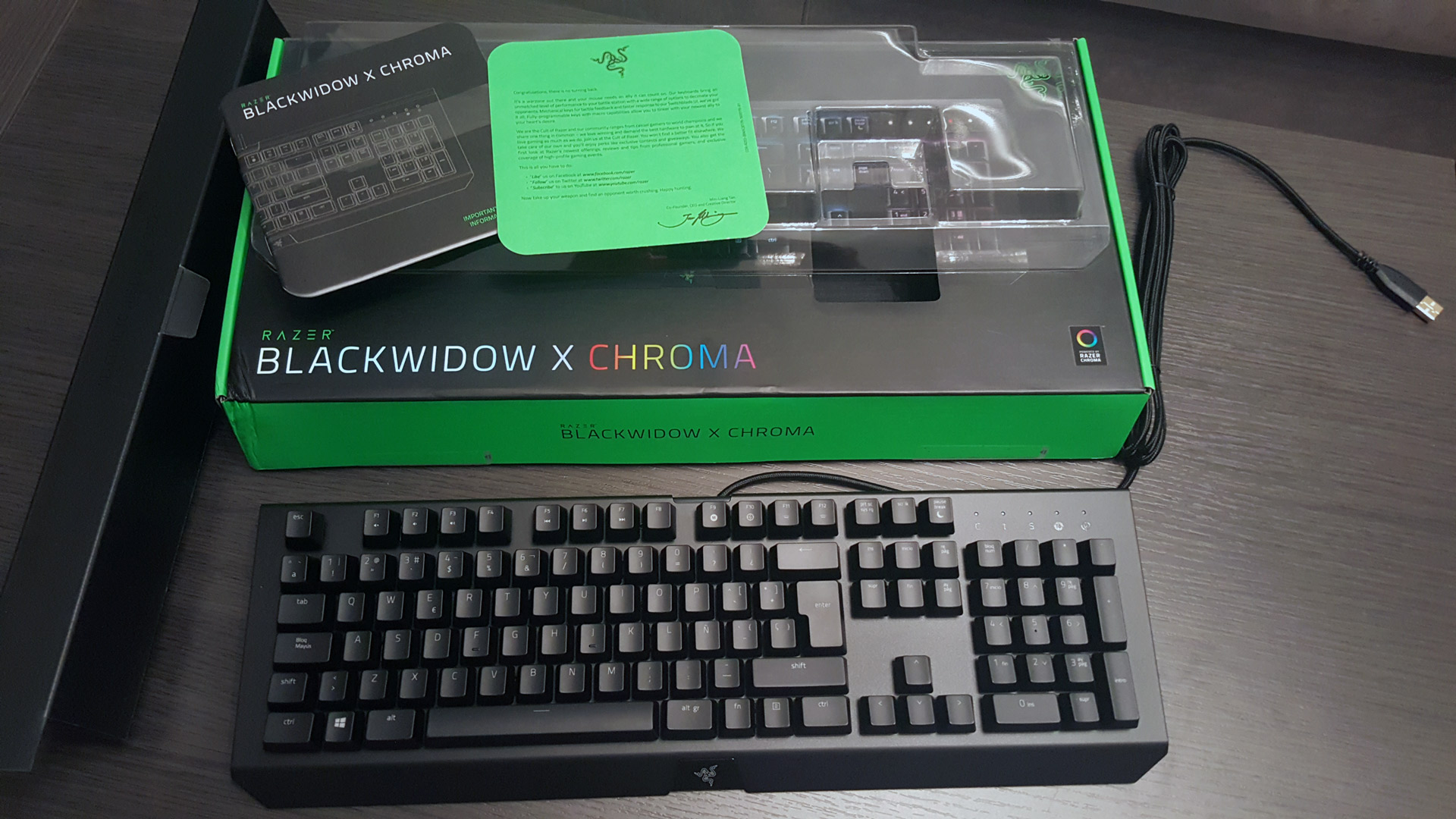 Razer Blackwidow X Chroma