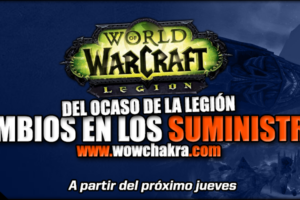 Cambios en los suministros del Ocaso de la Legión