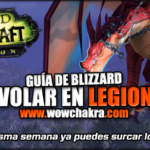 Guía de Blizzard para Volar en Legion