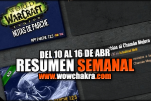 Resumen semanal wowchakra