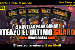Sorteo 5 novelas Ultimo Guardián
