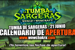 Calendario de Apertura Tumba de Sargeras