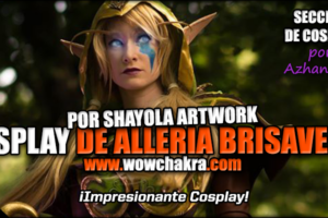 Cosplay de Alleria Brisaveloz por Shayola
