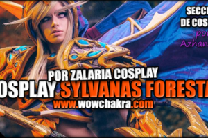 Cosplay de Sylvanas Forestal por Zalaria Cosplay