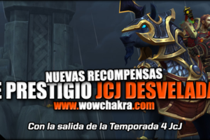 Nuevas recompensas prestigio JcJ desveladas