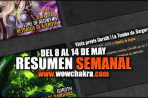 Resumen semanal wowchakra