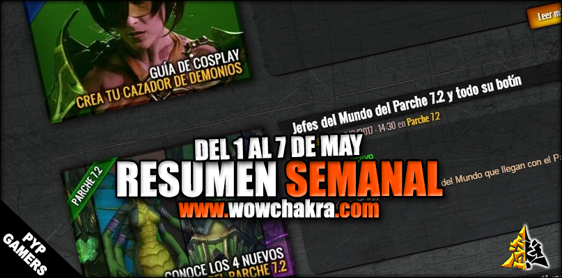 Resumen semanal wowchakra
