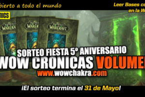 Sorteo 3x World of Warcraft Crónicas Volumen II