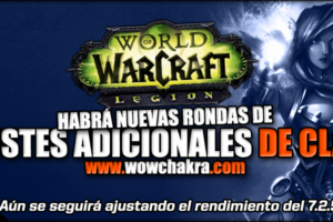 Cambios adicionales por venir a las clases en el 7.2.5
