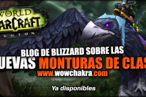 Blog de blizzard sobre las monturas de clase