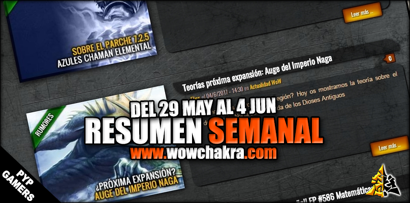 Resumen semanal wowchakra