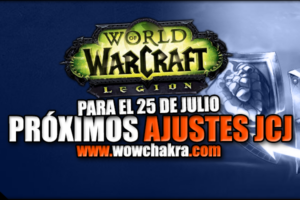 Próximos ajustes JcJ 25 Julio