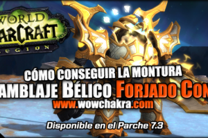 Ensamblaje bélico forjado con luz