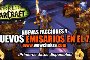 Nuevas facciones y emisarios en el Parche 7.3