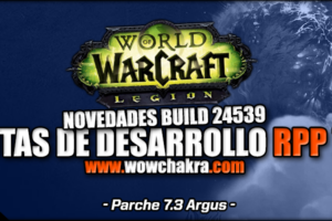 Notas de desarrollo Parche 7.3