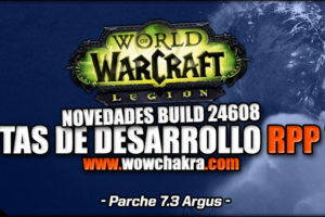 Notas de desarrollo Parche 7.3