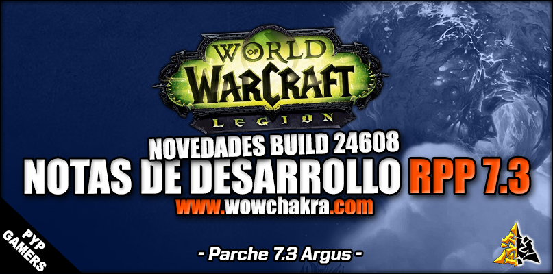 Notas de desarrollo Parche 7.3
