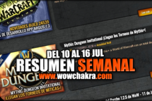 Resumen semanal wowchakra